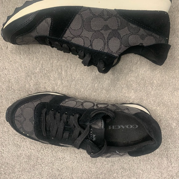 Black Coach C logo Mason Sneaker. See description for size information. - Picture 9 of 13